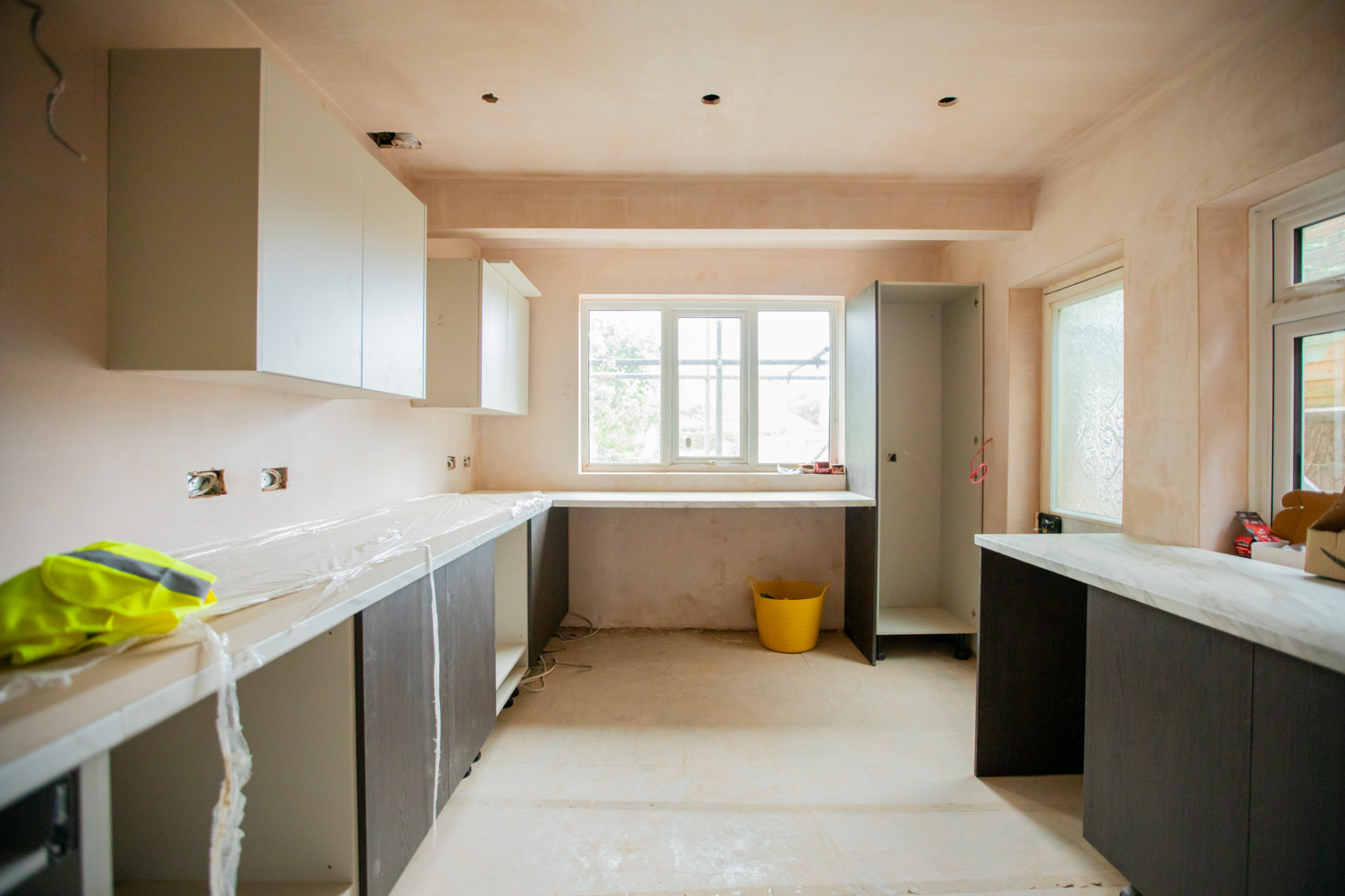 Archers during — new kitchen going in
