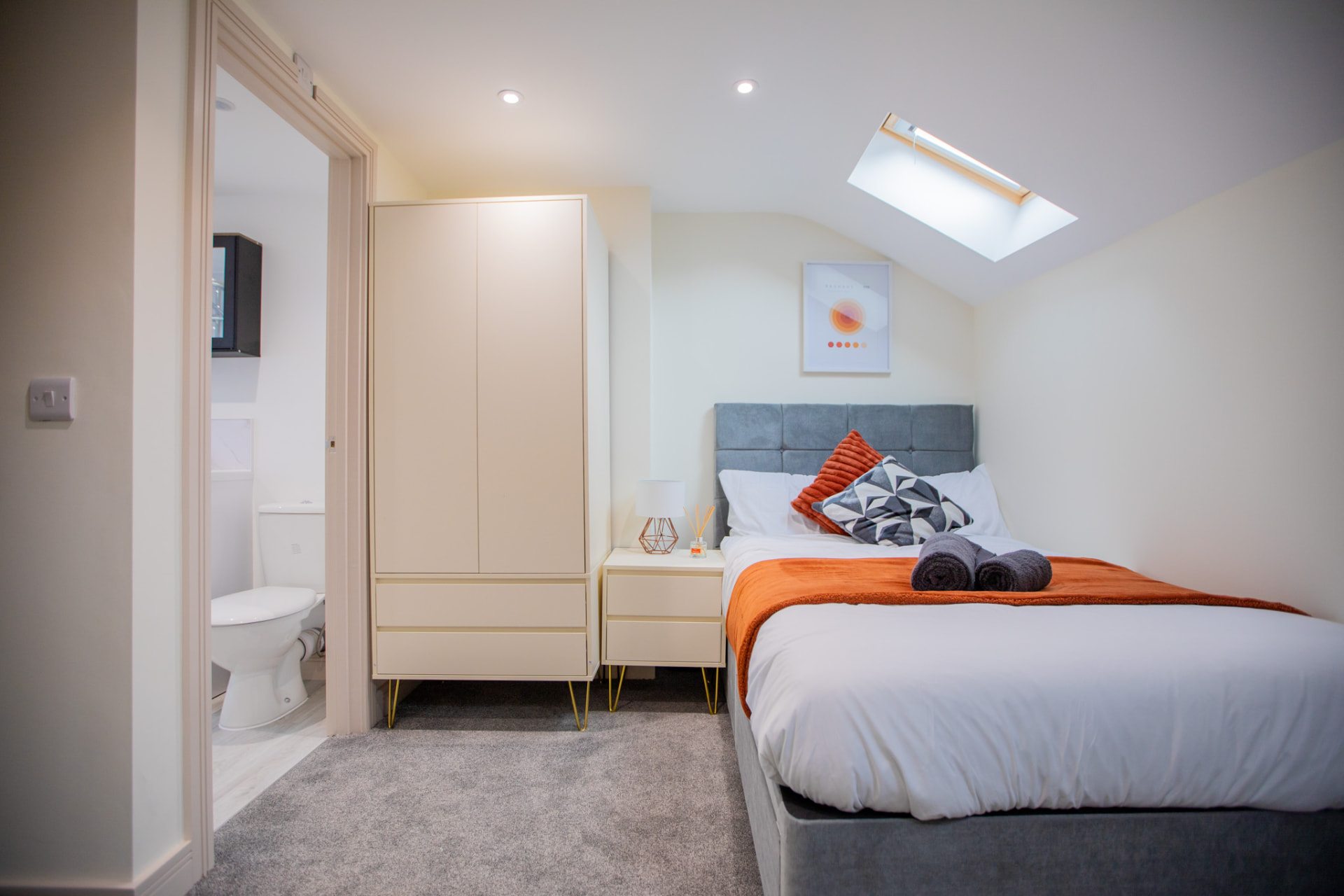 Barton Road after — loft room with en-suite